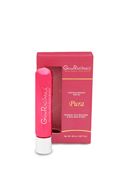 GLOW RADIANCE محلول التنظيف من بيورا رول أون، 20 مل