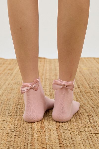 Katia&Bony Дамски чорапи Pink Bow Modal