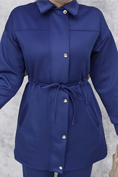 benguen 4567 Модель костюма для підводного плавання з хіджабом - індиго