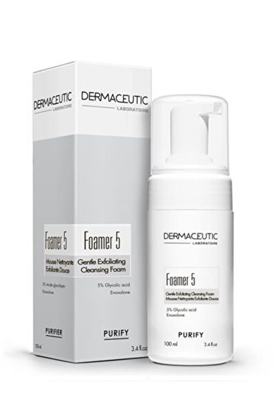 Dermaceutic غسول الوجه الرغوي المقشر فومر 5، 100 مل