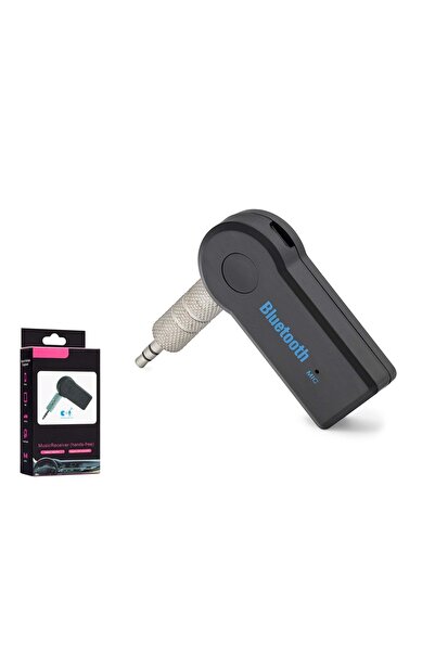Genel Markalar Hd9001 Aux Music Receiver Bluetooth Dongle + Hands Free Siyah