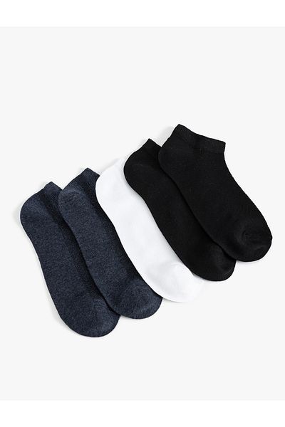 Koton Σετ 5 κάλτσες μποτάκια Basic Cotton Blended