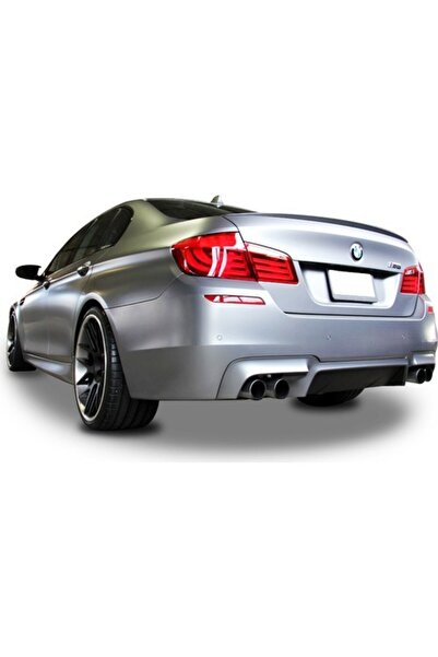 HYM TUNİNG BMW F10 5 SERİ ARKA BAGAJ ÇITASI, İNCE M5 TİP BOYASIZ HAM ABS PLASTİK