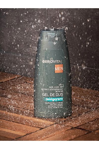 GEROVITAL MEN GEL DE DUS REVIGORANT 3IN1 400ml