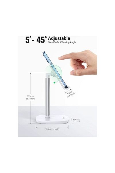Ugreen Desktop Phone Stand - Silver