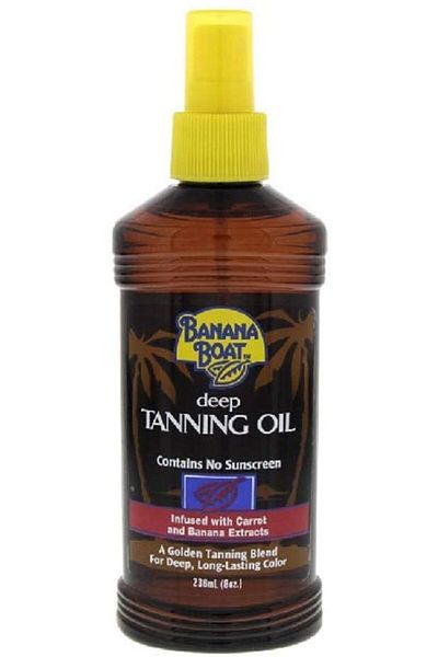 Banana Boat Protective Tanning Oil-SPF15-Carrot & Banana Extracts Helps Prevent Sunburn, 236ml
