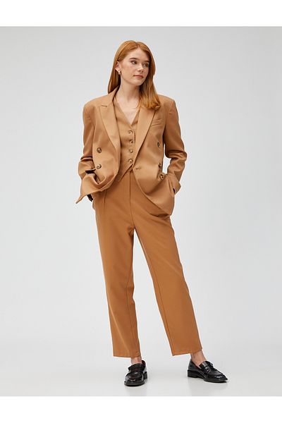 Koton Kamelhaar-Jeans für Damen