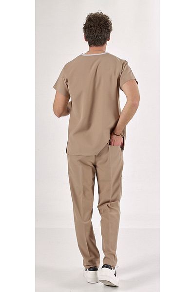 Uçak Medikal Set chirurgical Core-flex Lycra bej