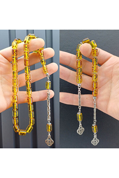 Selderesi Çay Fosilli ZAZA Model Damla Kehribar Benzetmesi Toz Kehribar Tesbi...