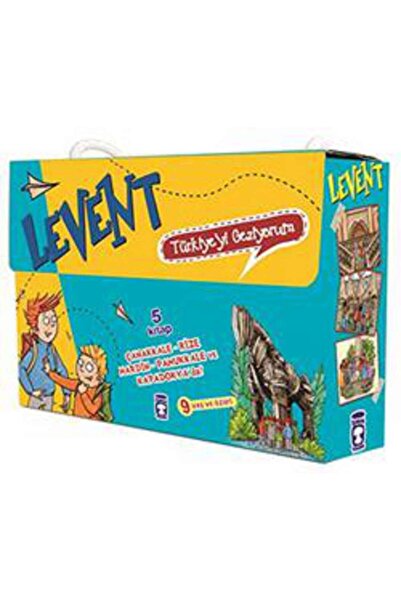 Timaş Çocuk Levent Türkiye’yi Geziyorum Seti (5 Kitap Takım Kutulu)