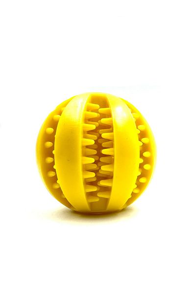 Tasma Market Reward Dog Teeth Scratching Ball with Food Storage Bowl and Hedgehog