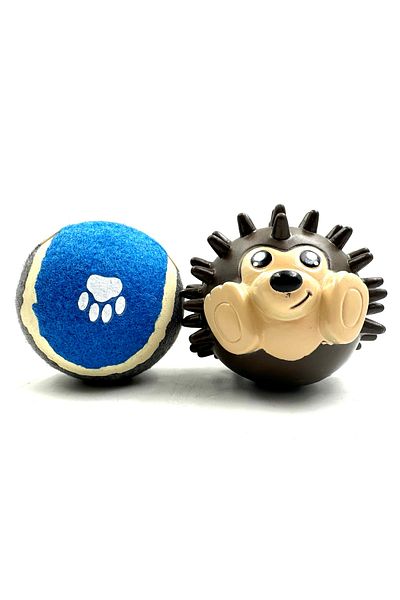 Tasma Market Bring Pony Dog Ball and Hedgehog Toy Set