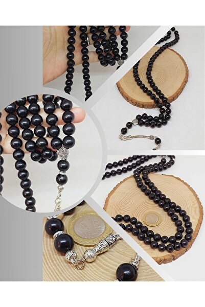 Yasamtohumu سبحة صلاة خشب الأبنوس 99 10 ملم (54648)