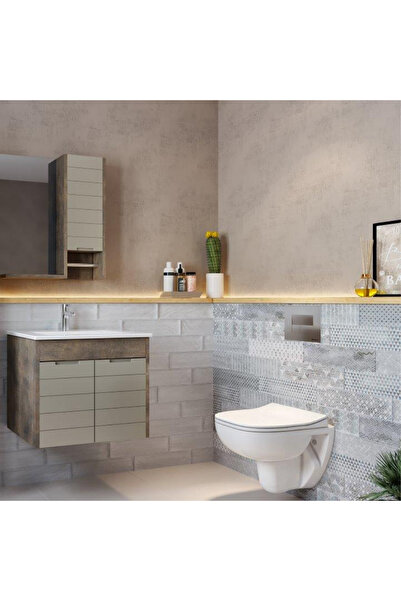 Seramiksan Petite Kanallı Asma Klozet A101001h, Yavaş Kapak