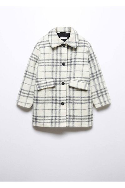 MANGO Kids Ecru Jacket for Kids