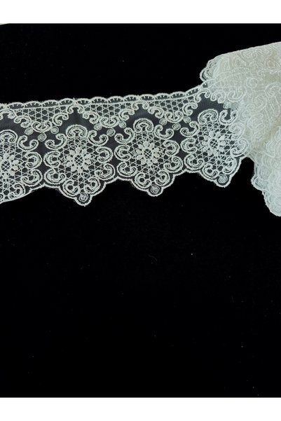 Butik 9 Meters Wide Classic Guipure Signature Textile Edge Banded Ball Towel ...
