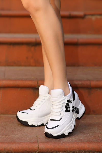 kajal ayakkabı Frm 176 Hidden Heel Love Sports Shoes