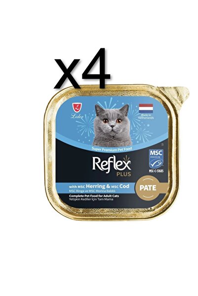 Reflex Plus Pate With Herringr- Cod Adult Cat Food
