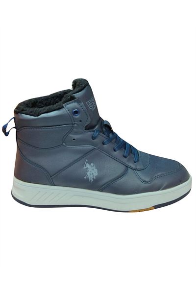 U.S. Polo Assn. BAZA. Polo Assn. Pantofi înalți pentru bărbați Ansaldi 2Pr Krk, albastru bleumarin