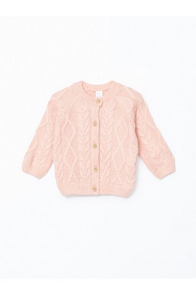 LC Waikiki Lcw Baby V-Neck Baby Girl Cardigan
