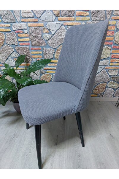 COVER TEKSTİL Büyük oval sandalye kılıfı pitikare kumaş