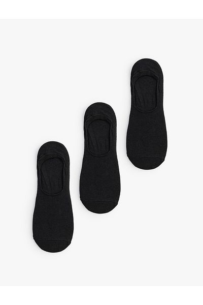 Koton Simple Set of 3 - Ballerina Socks