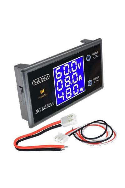 Alkatronik LCD Digital Voltmeter Ammeter Wattmeter Voltage Current Power Meter Volt Detector Tester Monitor ...