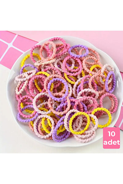 Happy Vibes 10 Pieces Colorful Hairpins for Pain-Free Children and Thin Hair