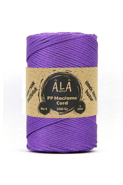 aladepo 200 g Πολυεστέρας (PP) Μακραμέ Σχοινί - Σχοινί 2mm, Σχοινί Supla και Σχοινί τσάντας