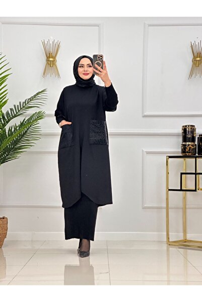 Enans Design Γυναικεία Πλεκτά Ενδύματα Τεσσέτουρ Πόντσο/Τουνίκ