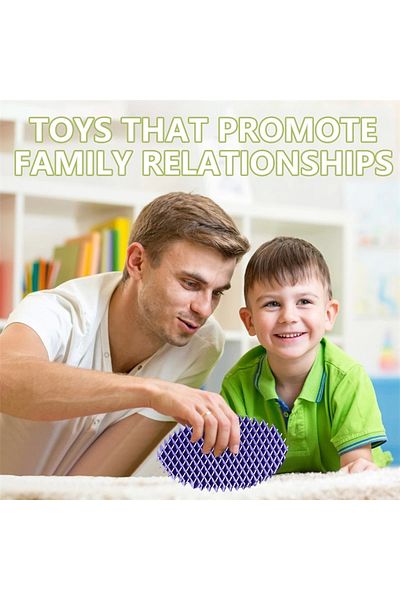 Doğan Oyuncak Dünyası Morf Flexi Yellow Fidget Stress Toy - Worm Relief Worm Bow