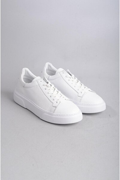 SEÇ KUNDURA ΓΝΗΣΙΟ Δερμάτινο Ανδρικά Sneakers - SEÇ 2501 Λευκά Παπούτσια