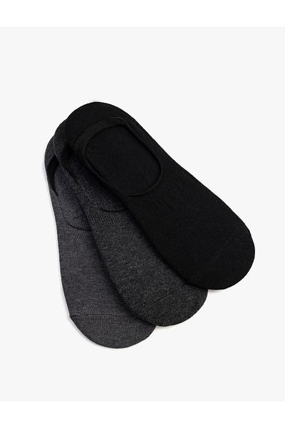 Koton Simple Set of 3 - Ballerina Socks