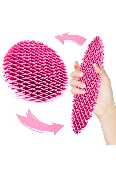 Doğan Oyuncak Dünyası Pink Original Morf Flexi Fidget Stress Toy - Worm Worm Stress Relief