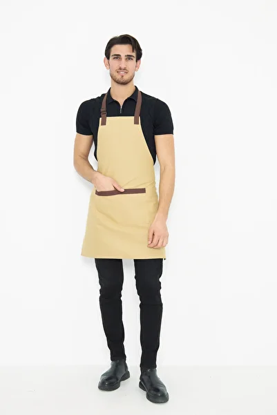 Monki Haus Water Repellent Stain Resistant Cafe Barista Ceramic Pastry Cook Waiter Florist Restaurant Cafe Apron Mens Apron