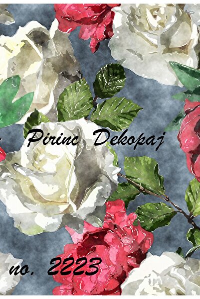 LİNEART ورق ديكوباج نحاسي Lineart رقم: L2223 - 29x42 سم