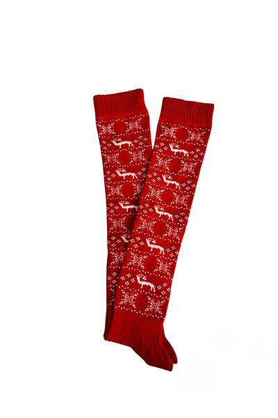 Yonca Butik New Year's Concept Knee Socks