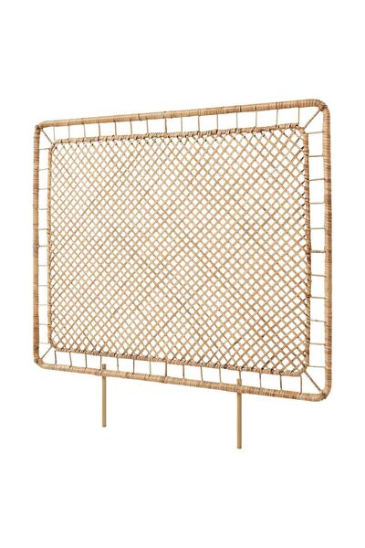 hobiurun Yatak başı, rattan, el yapımı