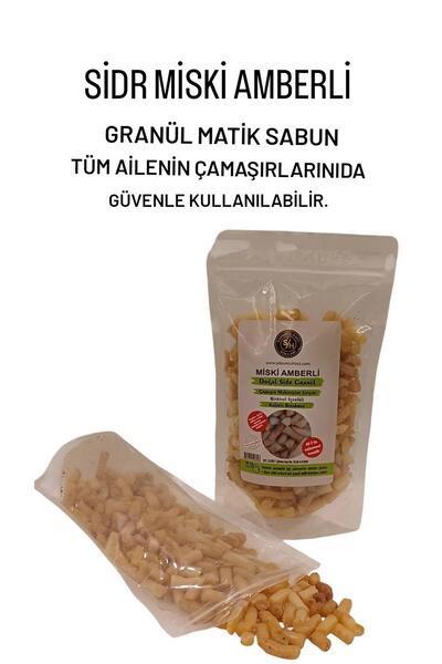 Sabuncu Hacı 250 Gr Matic Soap - Cleaning All Family and Baby Laundry Amber Sidr Cidir Granular
