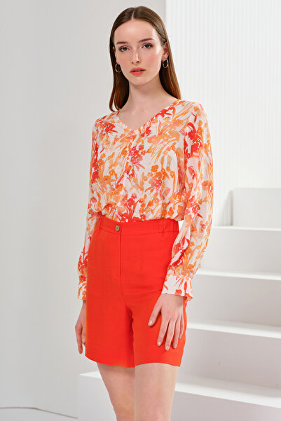 Naramaxx Keten Karışımlı Şort