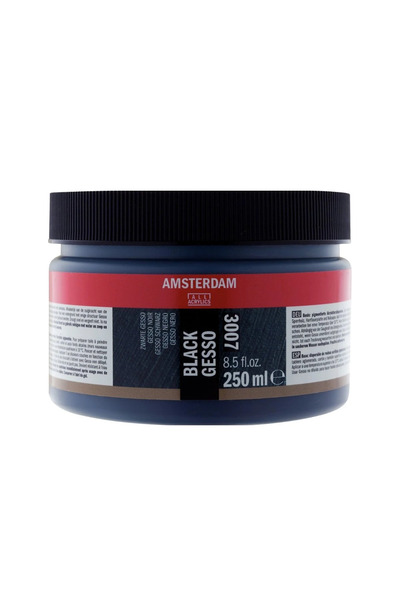 Talens Amsterdam 250ml Gesso Black / 3007