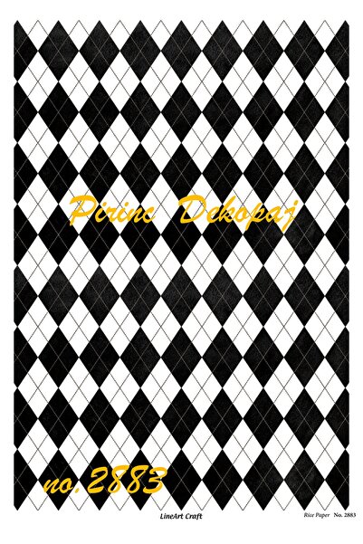 LİNEART Lineart Pirinç Dekopaj Kağıdı No:L2883- 29x42cm