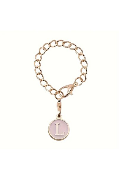 arredamento حرف L ترمس متوافق مع إكسسوارات ساحرة باللون الوردي