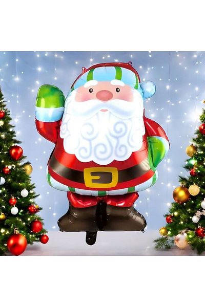 DÜVENCİ TİCARET بالونات عيد الميلاد تحت عنوان عيد الميلاد مع أشكال عيد الميلاد