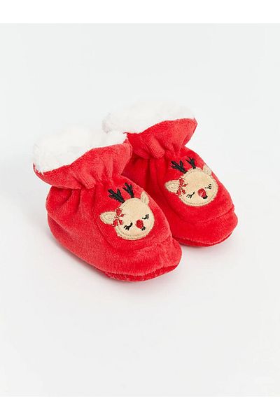 LC Waikiki LCW STEPS Embroidery Detailed Pre-Toddler Baby Girl Home Boots