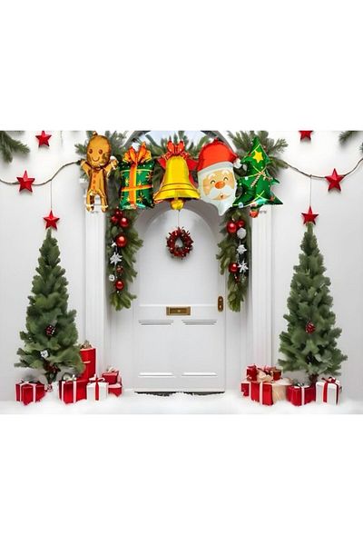DÜVENCİ TİCARET بالونات عيد الميلاد تحت عنوان عيد الميلاد مع أشكال عيد الميلاد