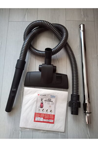 SÜPYE Set de furtunuri alternative Beko BKS 2250 cu sârmă de oțel + 5 pungi c...