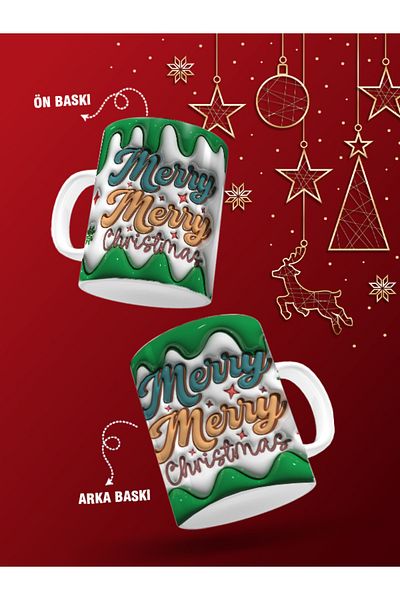 SEELENGLANZ Christmas - Christmas Pattern Printed Mug - Not Embossed R