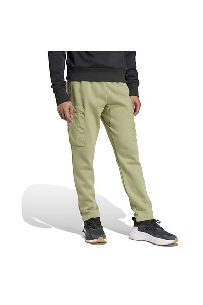 adidas Pantaloni de trening verzi pentru bărbați M Ce Fl Pt Iv7419