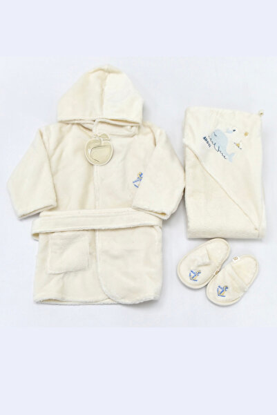 Cherub Baby طقم رداء حمام عضوي فاخر لحديثي الولادة من Sailing Sailor - هدية و...